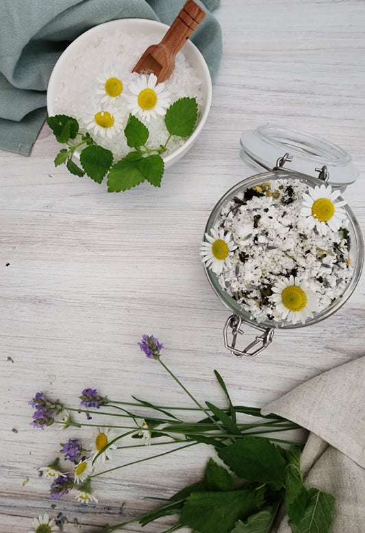 Lemon Balm Bed Time Soaking Salts