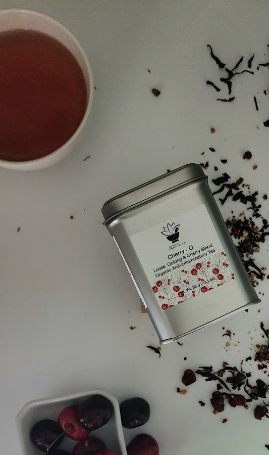 Organic Cherry Oolong Tea Blend "Cherry-O" (Loose)
