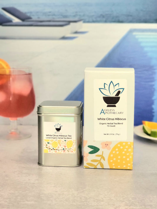 White Citrus Hibiscus Tea - Loose