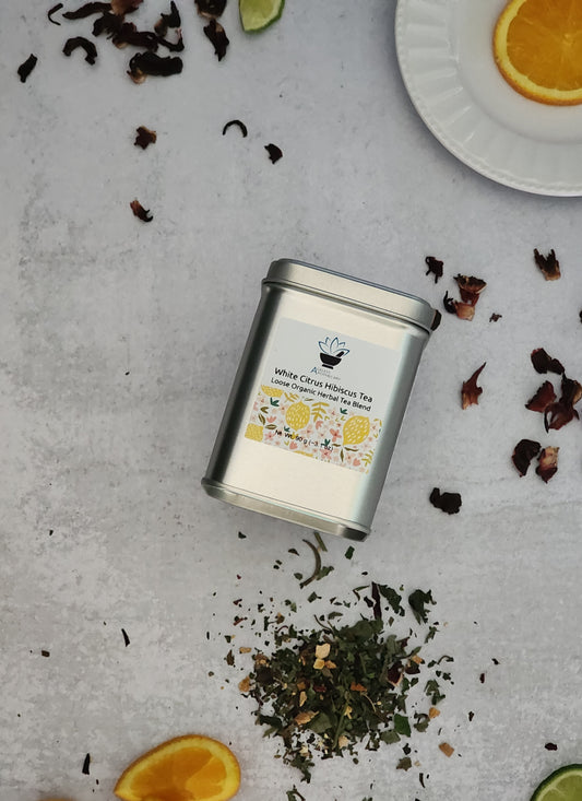 White Citrus Hibiscus Tea - Loose
