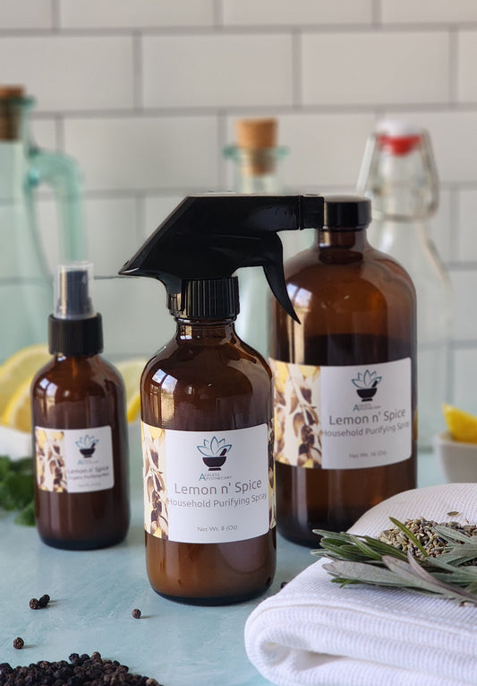 Lemon N' Spice Organic Air Purifying Mist 4 oz