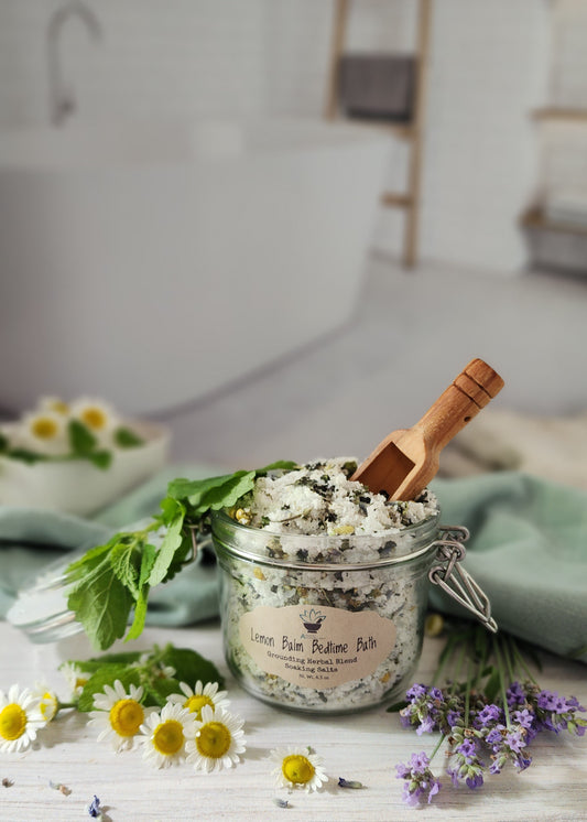 Lemon Balm Bed Time Soaking Salts