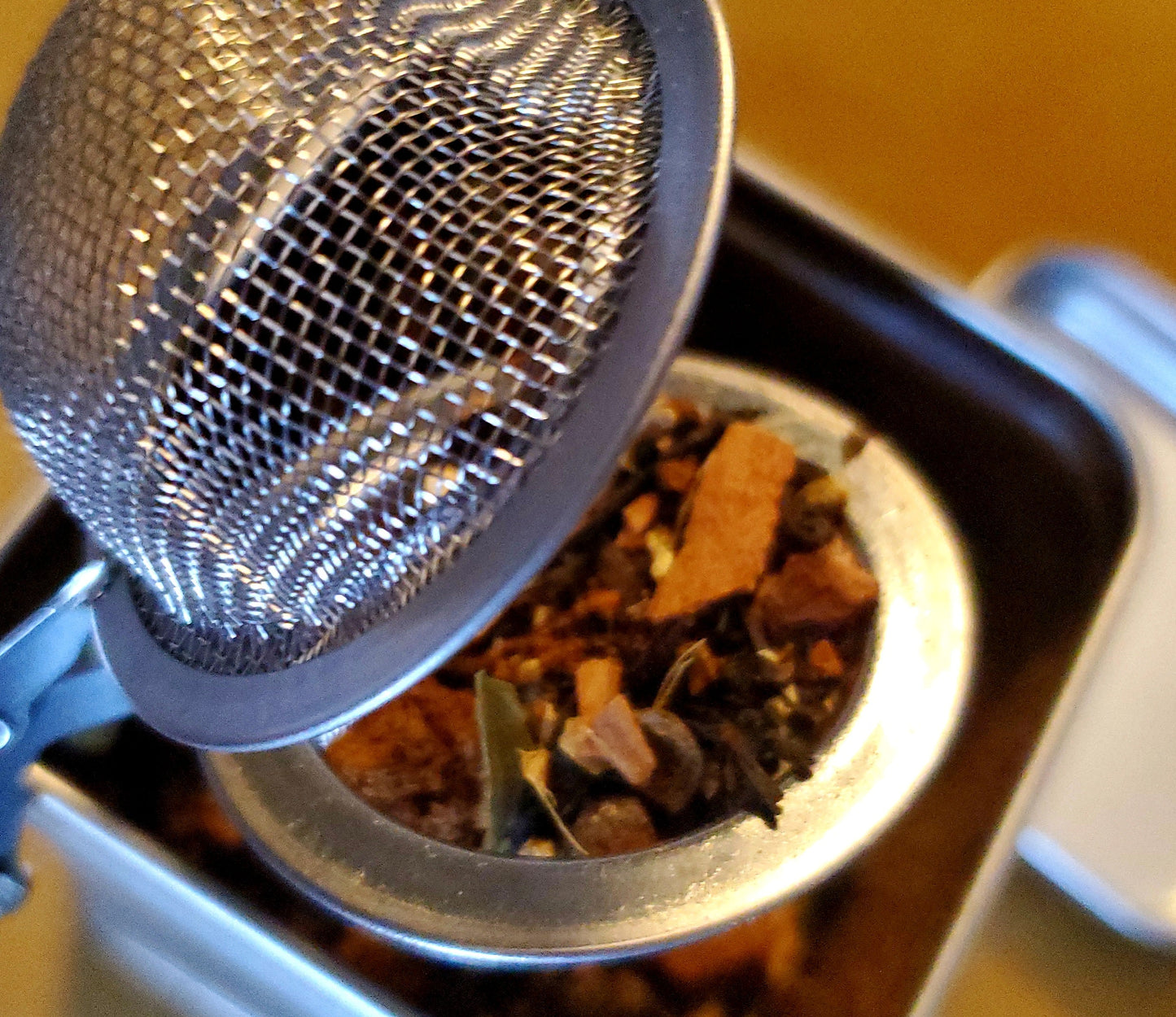 Chaga Chai Loose Tea Blend with Strainer