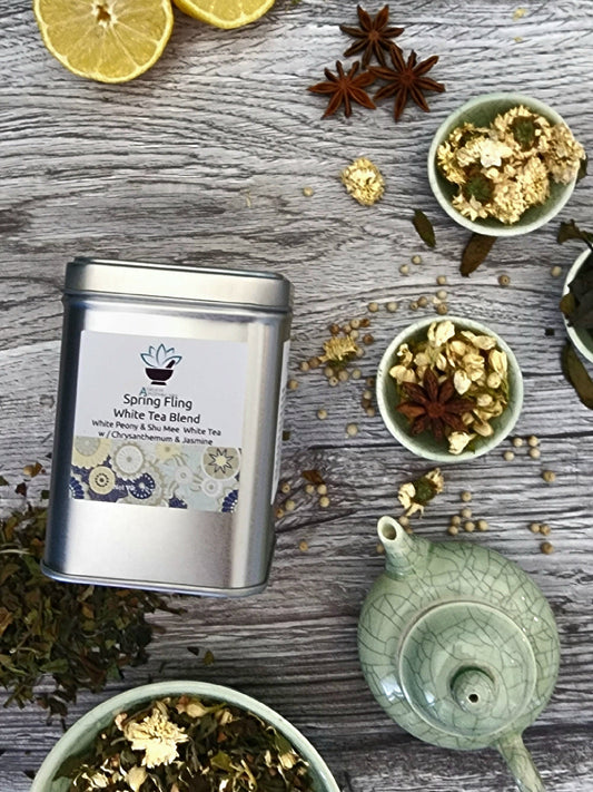 Spring Fling Organic White Loose Tea Blend