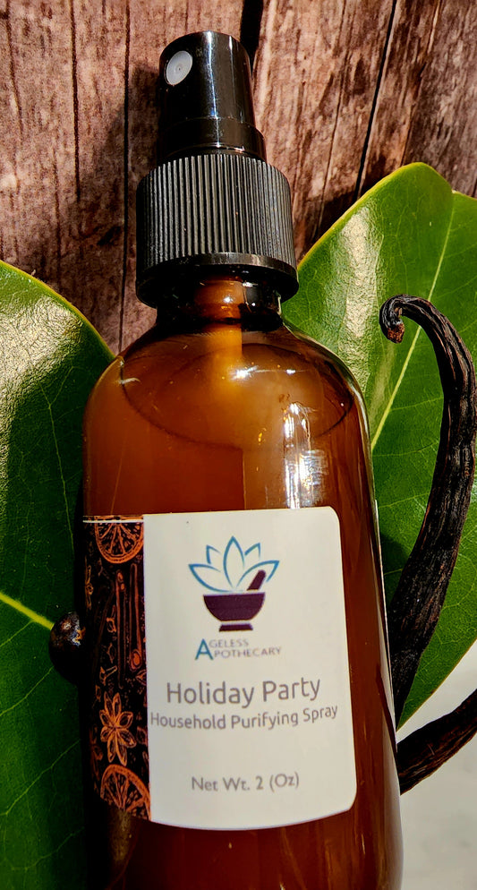 Holiday Party - Natural Home Fragrance Spray 2oz