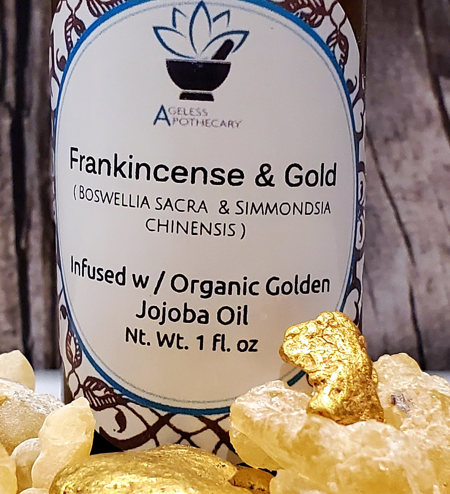Frankincense & Gold Oil Infusion ( Boswellia sacra)