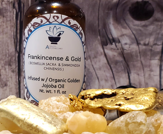 Frankincense & Gold Oil Infusion ( Boswellia sacra)