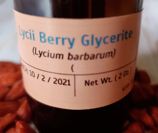 Lycii Berry (Lycium barbarum) Glycerite