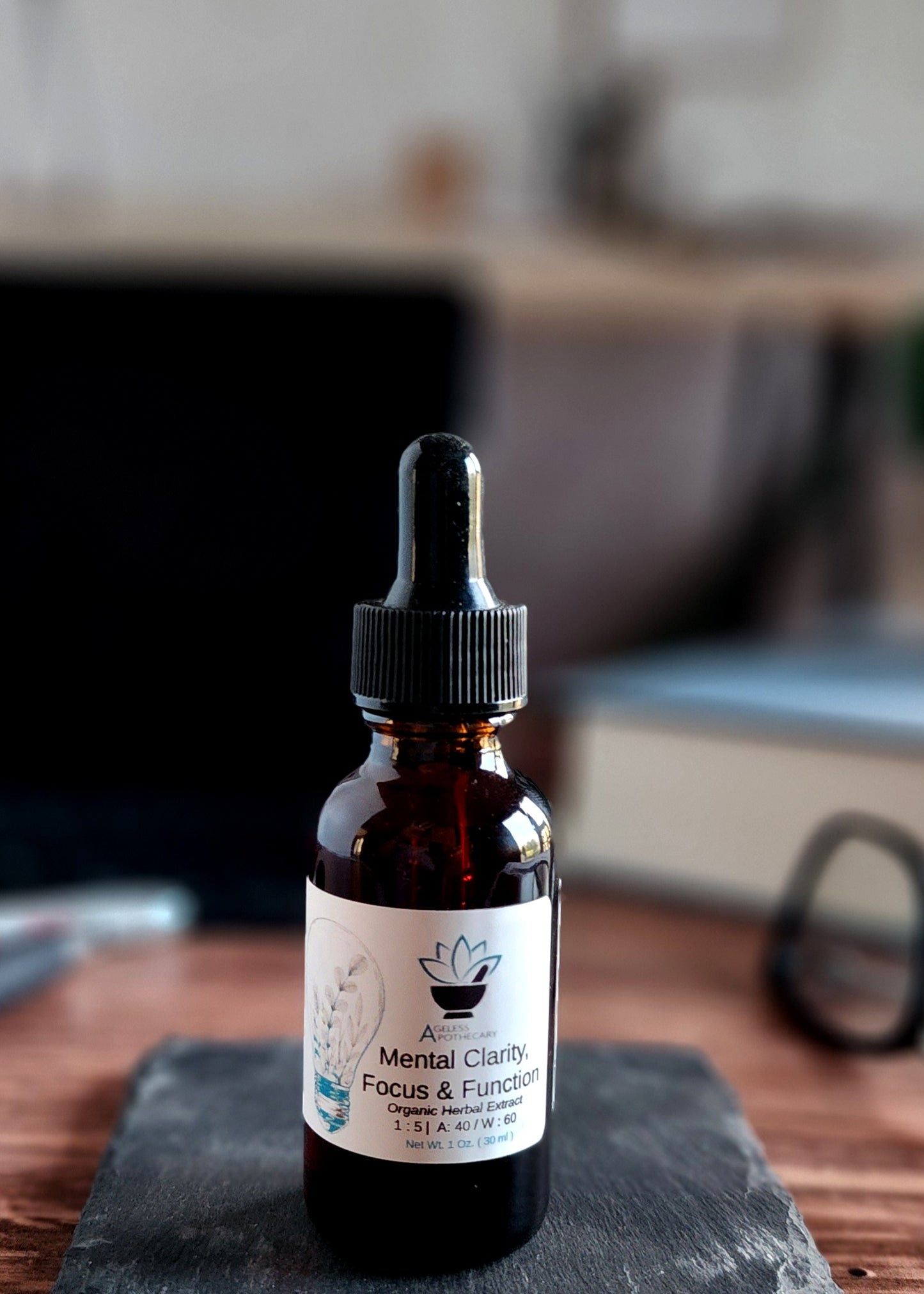 Mental Clarity Focus and Function Herbal Tincture