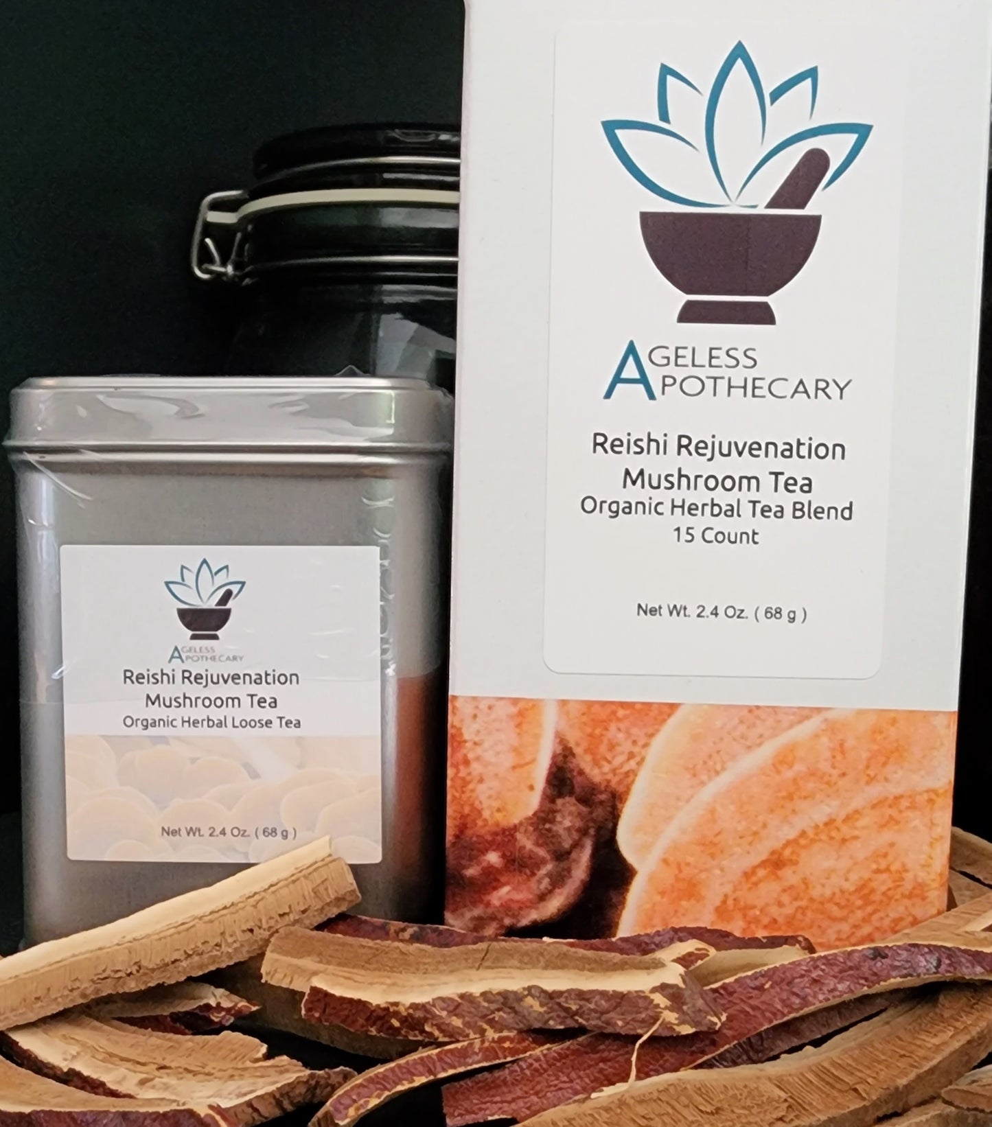 Reishi Rejuvenation Mushroom Tea