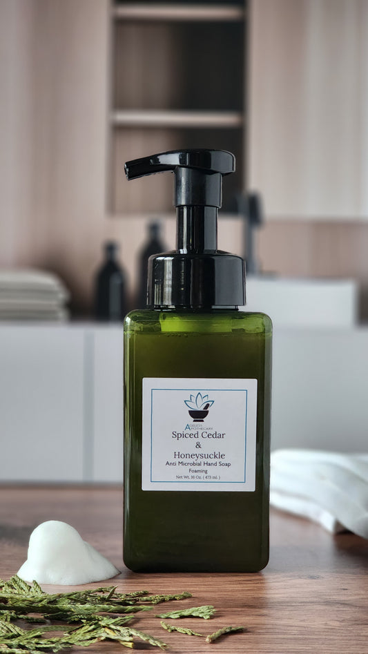 Spiced Cedar & Honeysuckle Apothecary Foaming Hand Soap