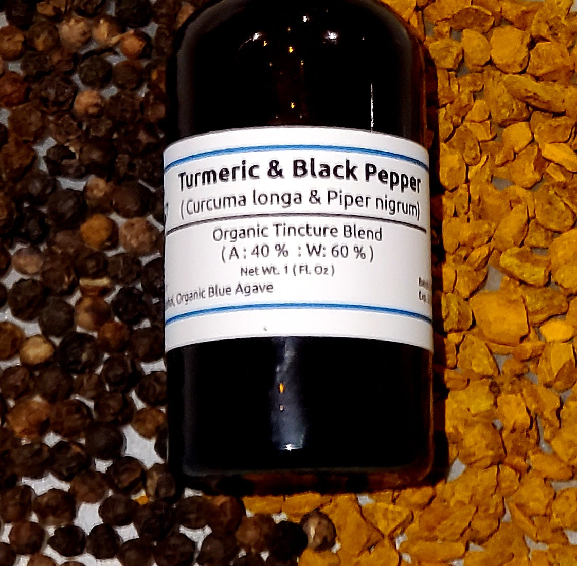 Turmeric Root & Peppercorn Extract Blend (Curcuma longa & Piper nigrum)