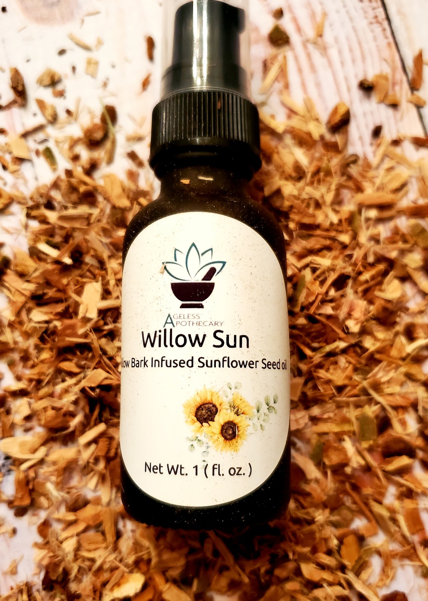 Willow Sun (Salix alba and Helianthus annuus)