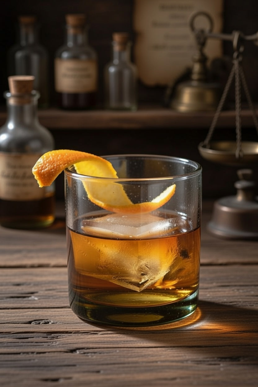 Fireside Spiced Vanilla Old Fashioned