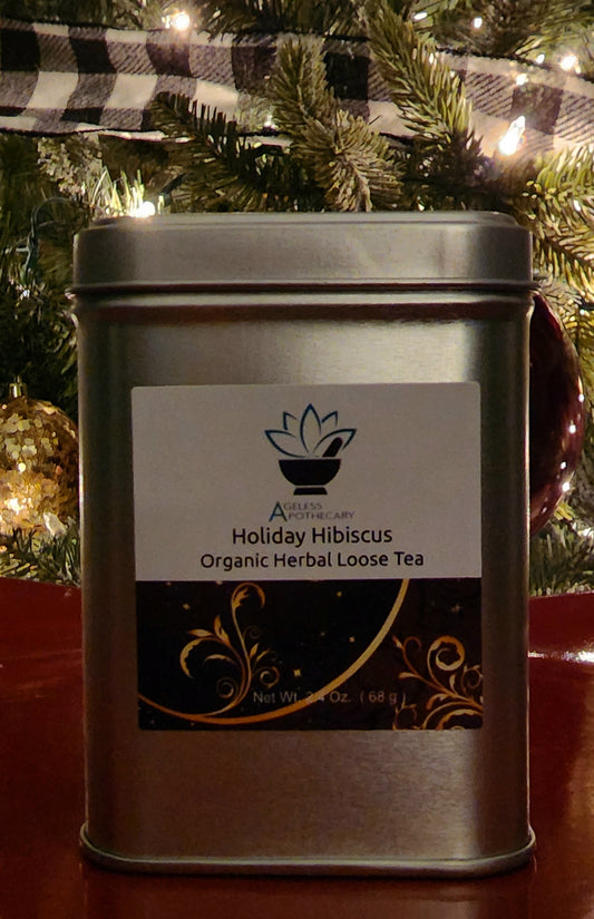 Holiday Hibiscus Herbal Loose Tea Blend