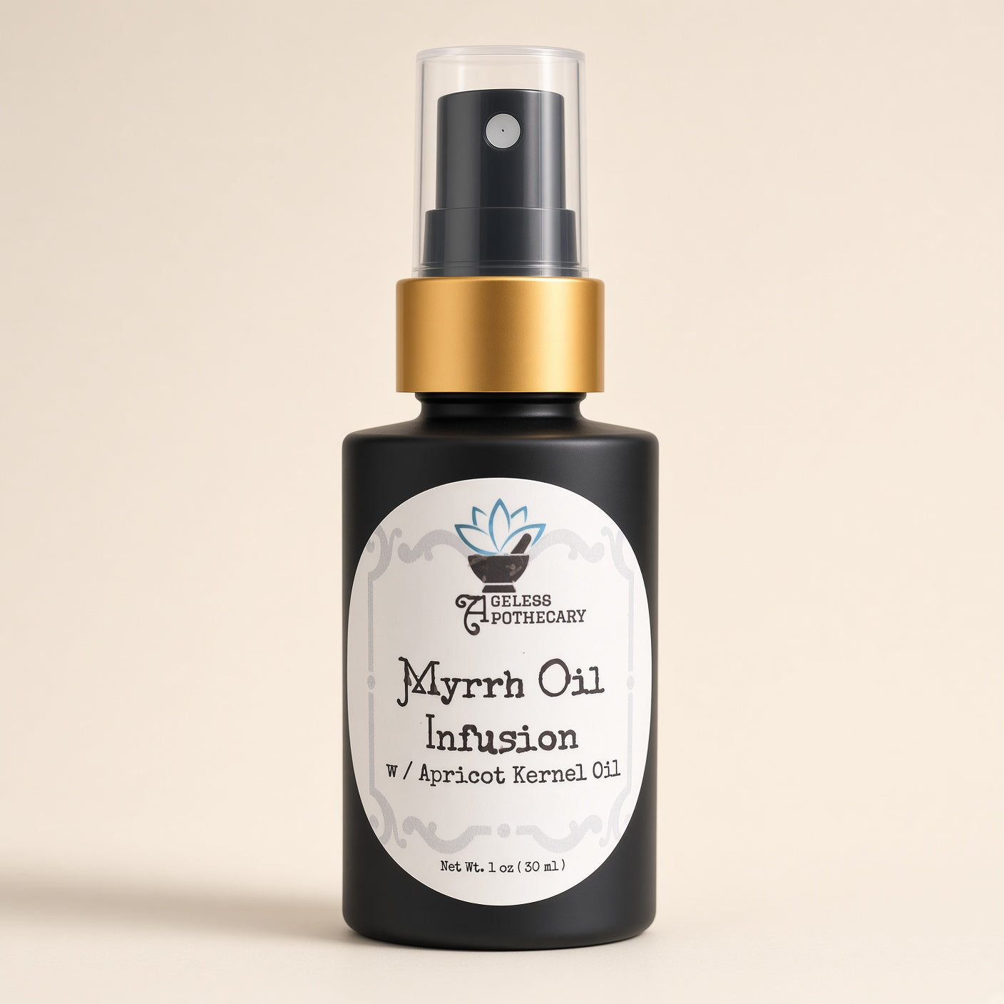Myrrh Oil Infused in Apricot Kernel Oil (Commiphora myrrh & Prunus armeniaca)