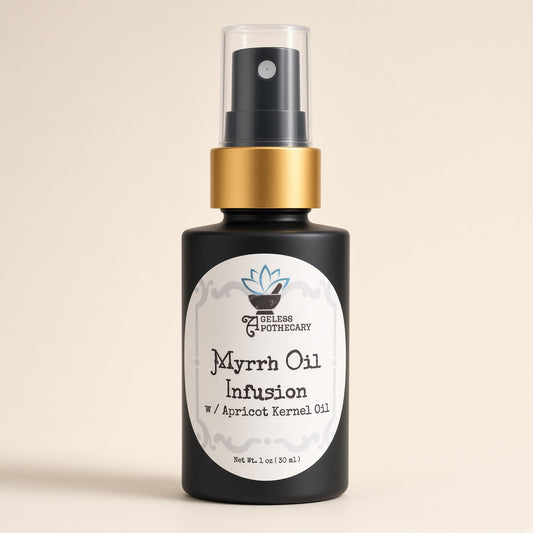 Myrrh Oil Infused in Apricot Kernel Oil (Commiphora myrrh & Prunus armeniaca)