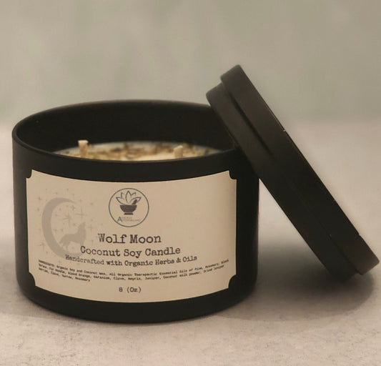 Wolf Moon Coconut Soy Candle