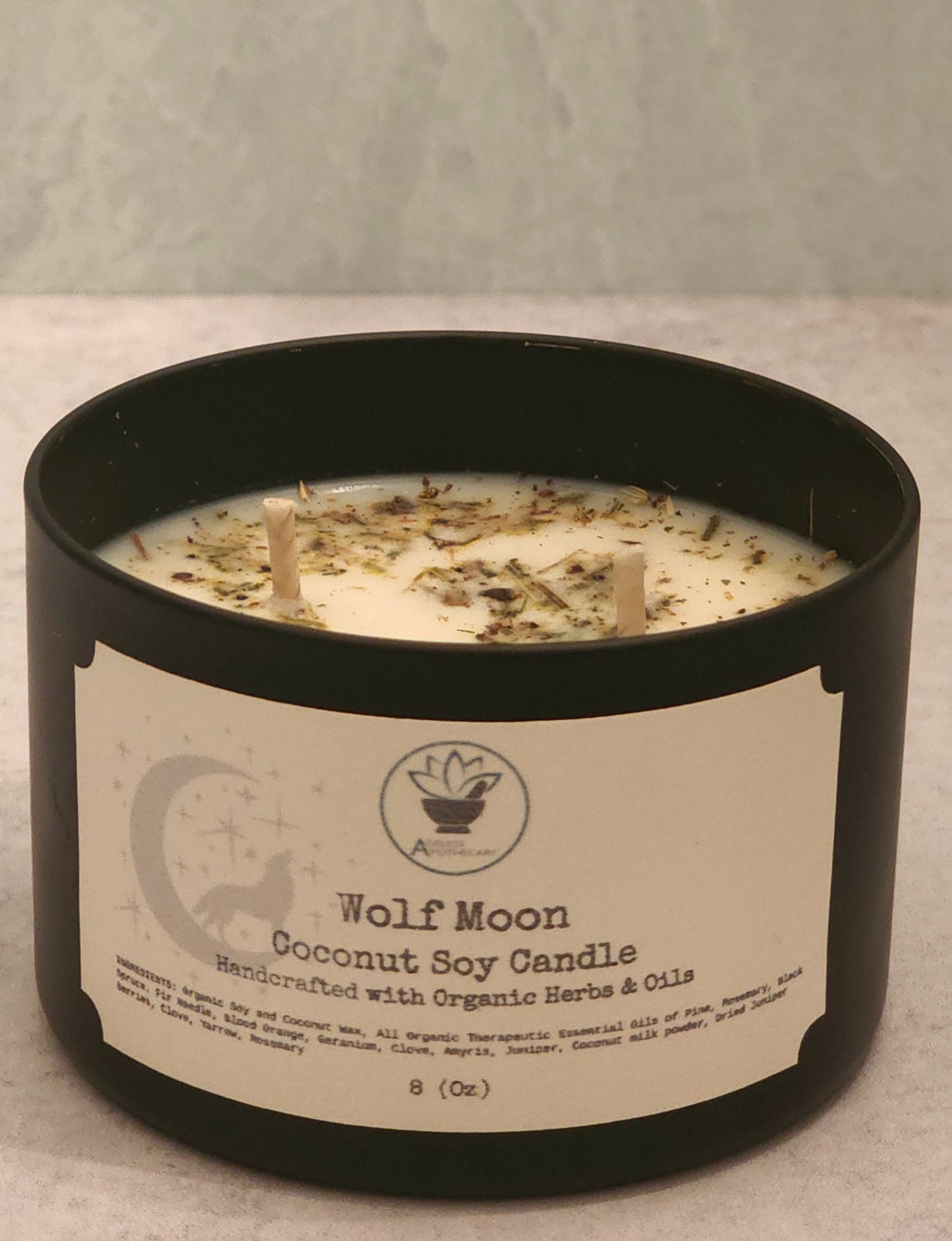 Wolf Moon Coconut Soy Candle