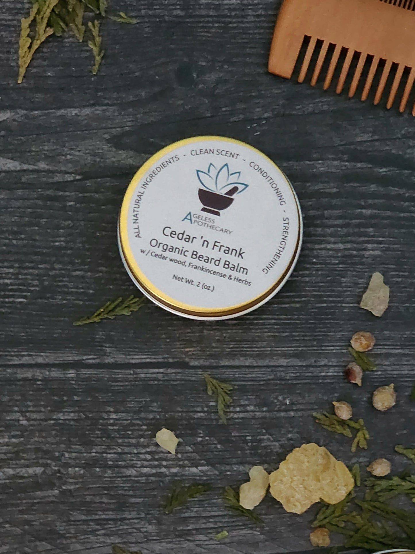 Cedar 'n Frank - Organic Beard Balm