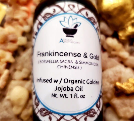 Frankincense & Gold  Oil Infusion ( Boswellia sacra)