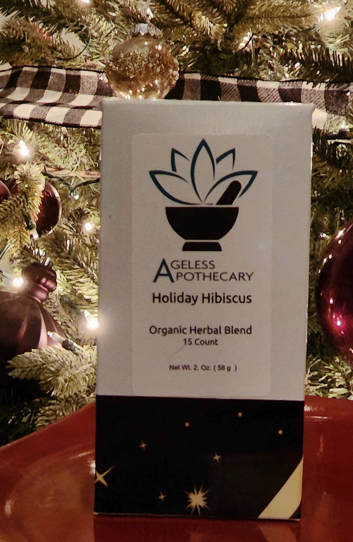Holiday Hibiscus Herbal Tea Blend (Bags)