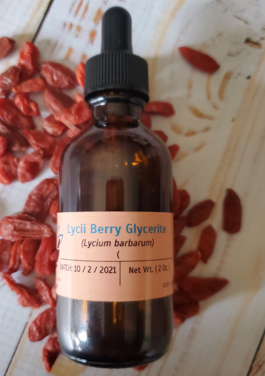 Lycii Berry (Lycium barbarum) Glycerite