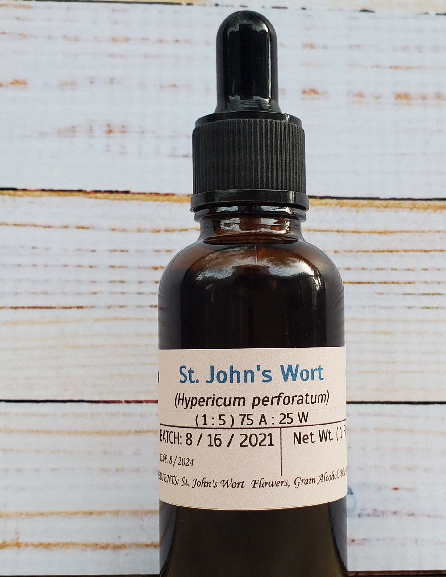 St. John’s Wort (Hypericum perforatum) Tincture 1fl. oz.