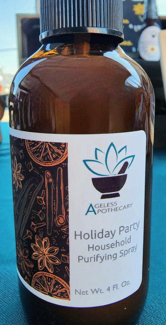 Holiday Party - Natural Home Fragrance Spray 4 oz